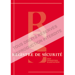 Registre de sécurité