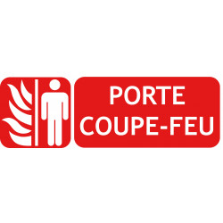 Panneau porte coupe feu