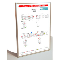 Traçage et impression plan intervention